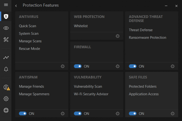 โปรแกรมแอนตี้ไวรัส รุ่นดูแลความเป็นส่วนตัว Bitdefender Internet Security