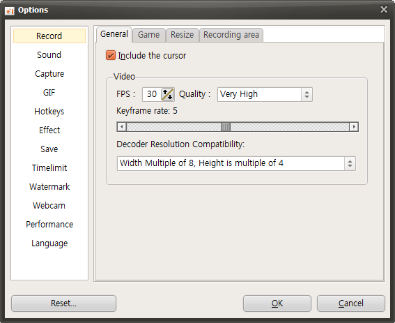 oCam Screen Recorder