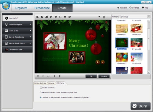Wondershare DVD Slideshow Builder Deluxe