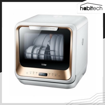 Mister Robot Home Dishwasher (เครื่องล้างจานอเนกประสงค์ รุ่นท็อป มีกระจกเห็นด้านใน ฟังก์ชั่นเพียบ)