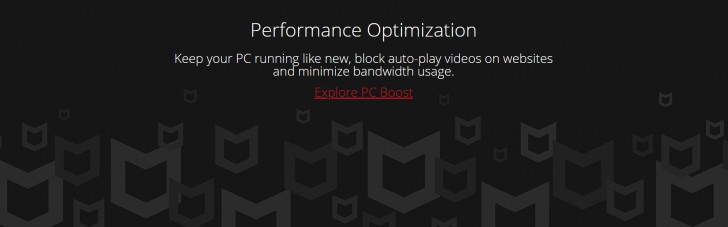 โปรแกรมแอนตี้ไวรัสป้องกันภัยออนไลน์ McAfee Internet Security