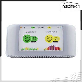 IQAir AirVisual Pro (เครื่องตรวจวัดคุณภาพอากาศในห้อง หรือนอกอาคาร พร้อมแสดงค่าอากาศจากภายนอก)