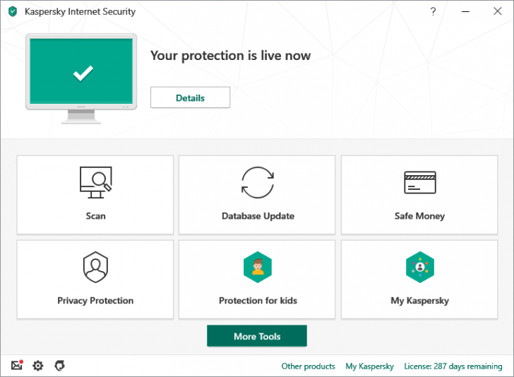 โปรแกรมแอนตี้ไวรัส Kaspersky Internet Security