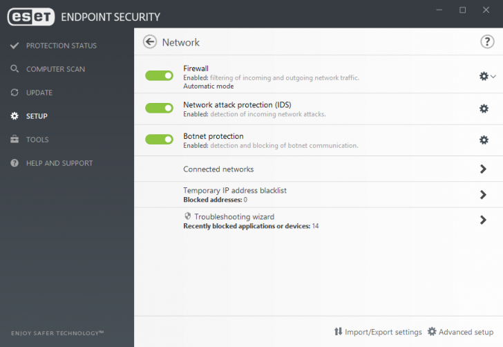 โปรแกรมแอนตี้ไวรัส สำหรับธุรกิจ ปกป้อง PC และอุปกรณ์พกพา ESET Endpoint Security โปรแกรมแอนตี้ไวรัส สำหรับธุรกิจ ปกป้อง PC และอุปกรณ์พกพา ESET Endpoint Security