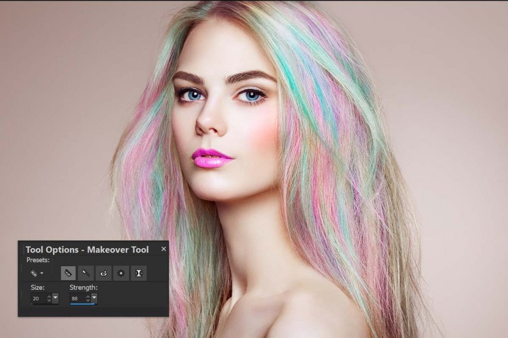 โปรแกรมแต่งรูป แก้ไขรูป รุ่นโปร PaintShop Pro 2023