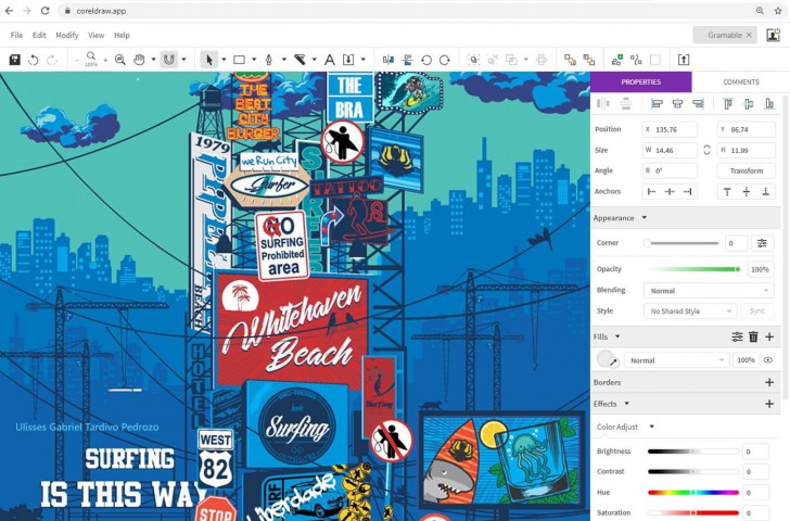 ชุดโปรแกรมวาดรูปกราฟิก รุ่นสูงสุด CorelDRAW Graphics Suite