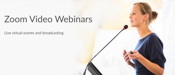 โปรแกรมจัดสัมมนาออนไลน์ Zoom Video Webinars