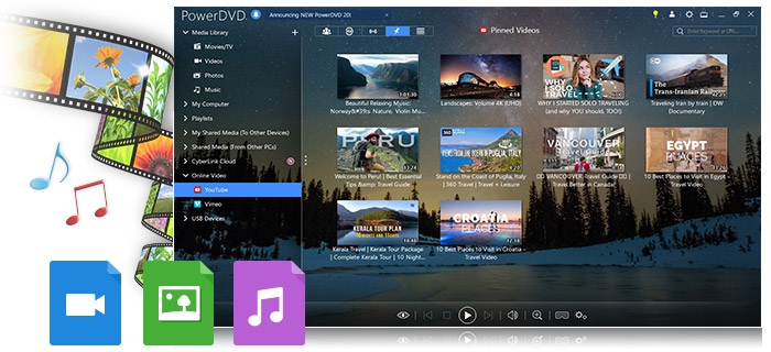 โปรแกรมดูหนัง เล่นสื่อบันเทิง ยอดนิยม รุ่นเริ่มต้น CyberLink PowerDVD 23 Standard