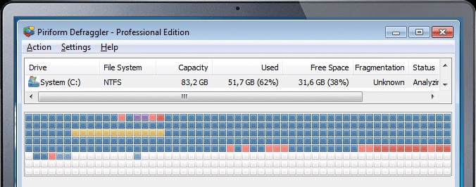 Defraggler Professional Defraggler Professional