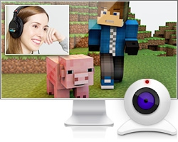 โปรแกรมบันทึกวิดีโอหน้าจอ แคสเกม ถ่ายวิดีโอจากเว็บแคม Bandicam Screen Recorder