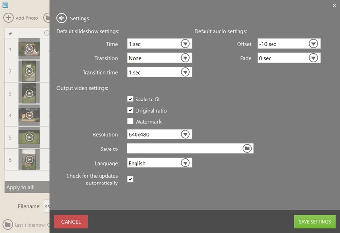 โปรแกรมทำสไลด์โชว์ พรีเซนเทชั่น Icecream Slideshow Maker PRO