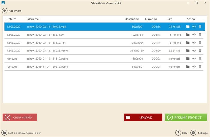 โปรแกรมทำสไลด์โชว์ พรีเซนเทชั่น Icecream Slideshow Maker PRO
