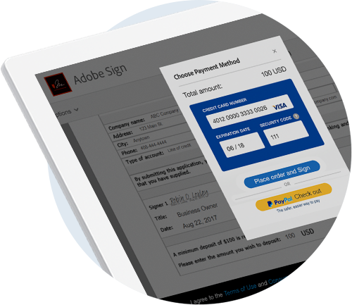 โปรแกรมจัดการลายเซ็นอิเล็กทรอนิกส์ E-Signature สำหรับองค์กรธุรกิจ Adobe Acrobat Sign Solutions for Business