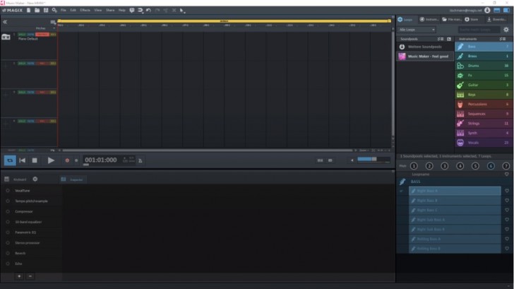 โปรแกรมทำเพลง รุ่นระดับสูง Music Maker 2025 PREMIUM EDITION