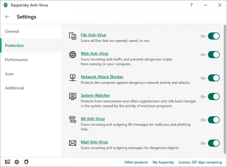 โปรแกรมแอนตี้ไวรัส Kaspersky Antivirus (Renewal) โปรแกรมแอนตี้ไวรัส Kaspersky Antivirus (Renewal)