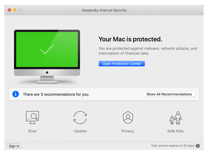 โปรแกรมแอนตี้ไวรัส Kaspersky Internet Security (Renewal)