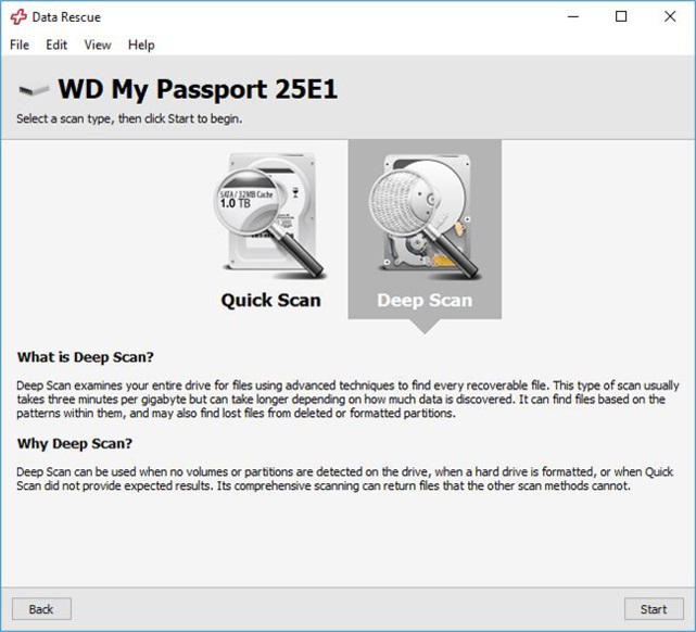 โปรแกรมกู้ข้อมูล กู้คืนไฟล์ Data Rescue