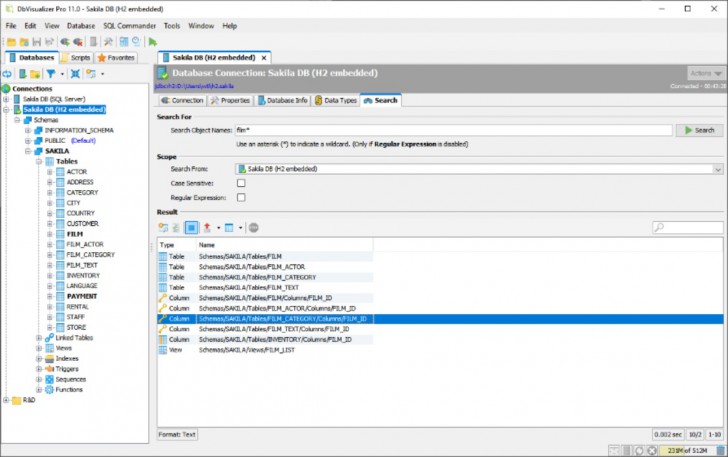 โปรแกรมจัดการฐานข้อมูล ดูแลฐานข้อมูล DbVisualizer Pro