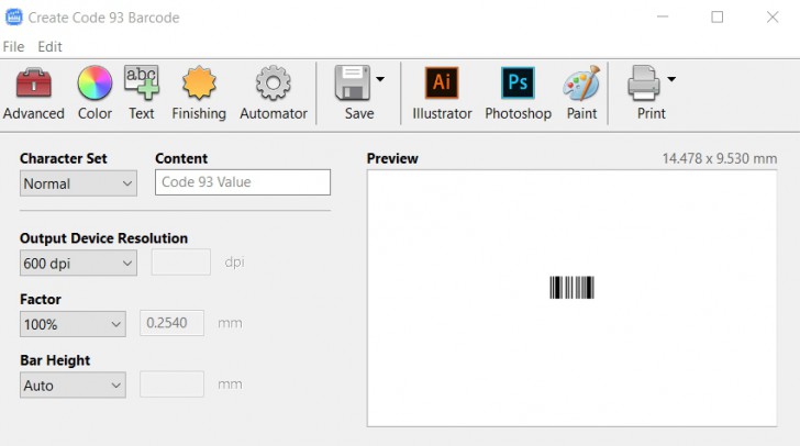 Barcode Producer for Windows