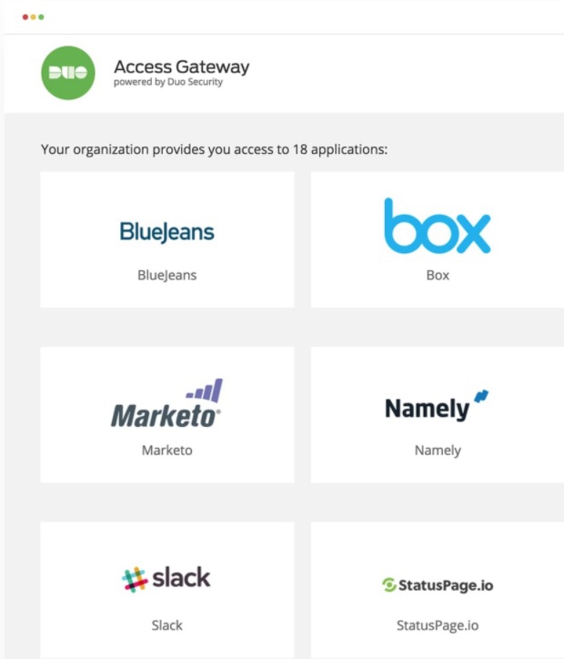 โปรแกรมยืนยันตัวตนแบบหลายปัจจัย รุ่นระดับกลาง Duo Advantage