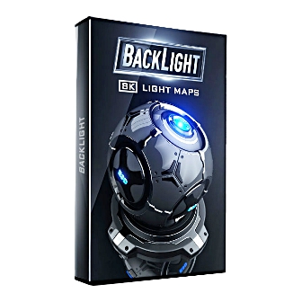 Video Copilot Back Light (โปรแกรมรวมฉากสภาพแวดล้อม ความละเอียดสูง 8K และเซ็ตไฟสตูดิโอถ่ายภาพวัตถุ 3D)