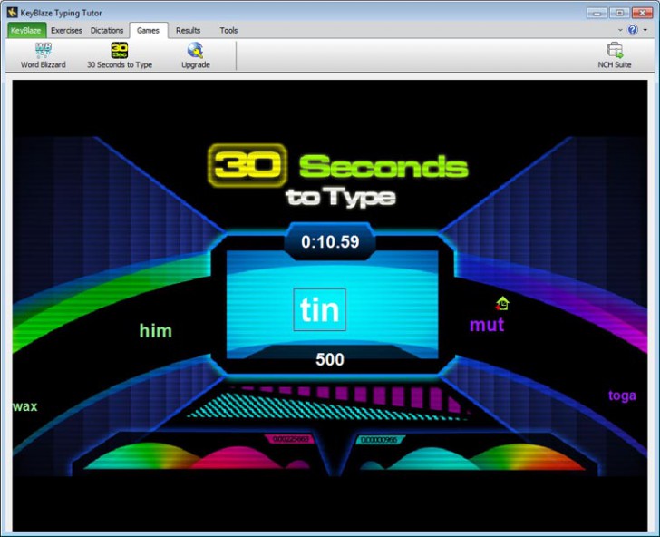 KeyBlaze Typing Tutor