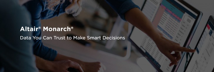 โปรแกรมจัดเตรียมฐานข้อมูลเพื่อการวิเคราะห์ รุ่นระดับสูง Altair Monarch Complete