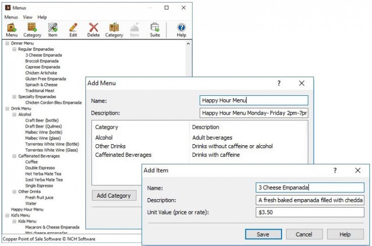 NCH Copper Point of Sales