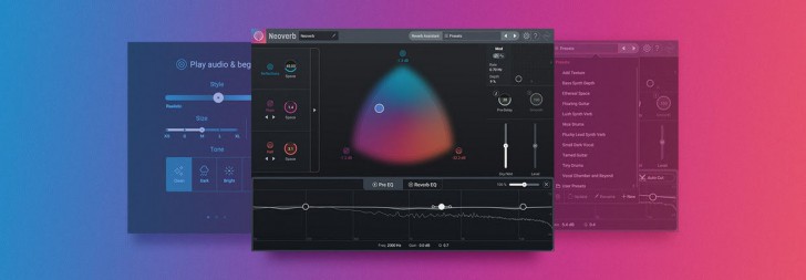 ฟีเจอร์ของ ปลั๊กอิน iZotope Neoverb