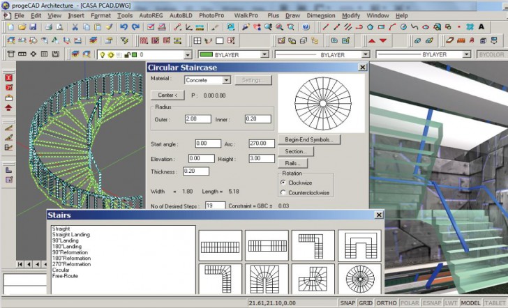 progeCAD Architecture