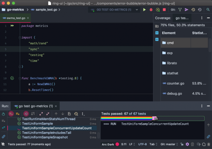 โปรแกรมรวมเครื่องมือสำหรับผู้พัฒนาภาษาโก Jetbrains GoLand 2025
