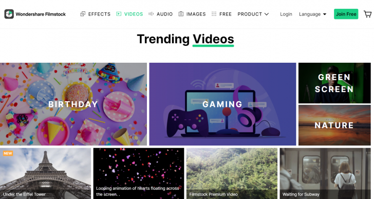 Wondershare Filmstock Standard Plan