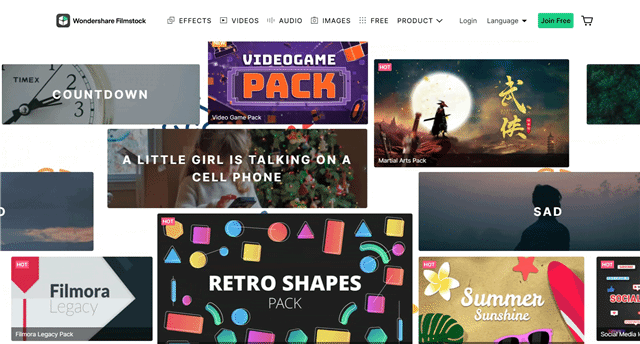 Wondershare Filmstock Premium Plan