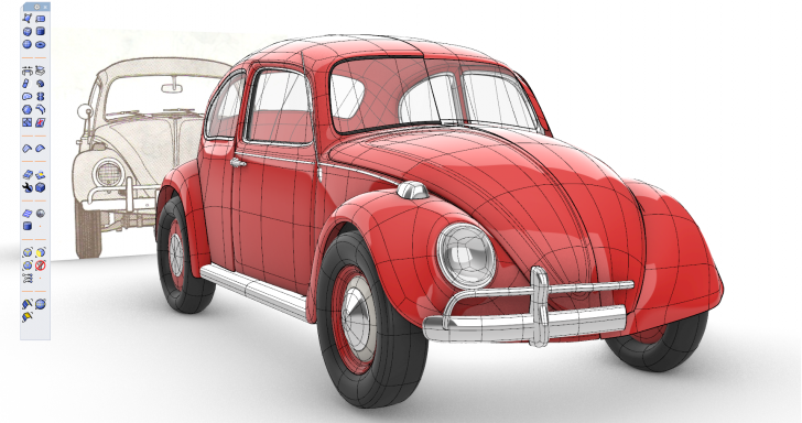 โปรแกรมออกแบบ 3 มิติ Rhino 8