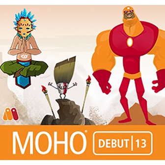 Moho Debut 13 (โปรแกรมวาดรูป ทำอนิเมชันแบบเสมือนจริง มีลูกเล่นหลากหลาย)