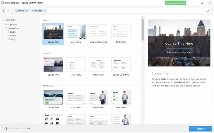 โปรแกรมสร้างบทเรียนดิจิทัล รุ่นระดับสูง iSpring Suite Max 11