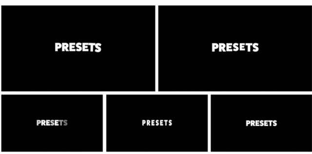 Text Presets for Animation Composer