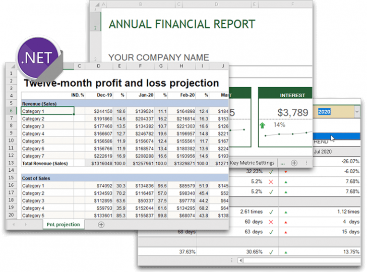 Spread.NET - Developer License