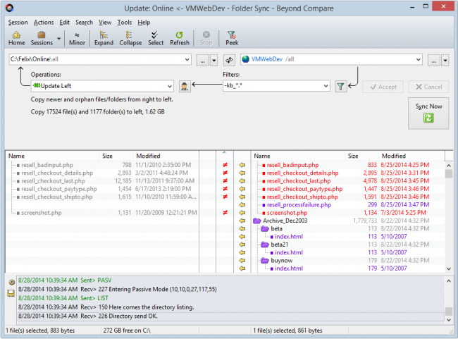 Beyond Compare Standard Edition