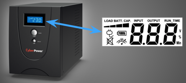 CyberPower VALUE 1200 ELCD-AS
