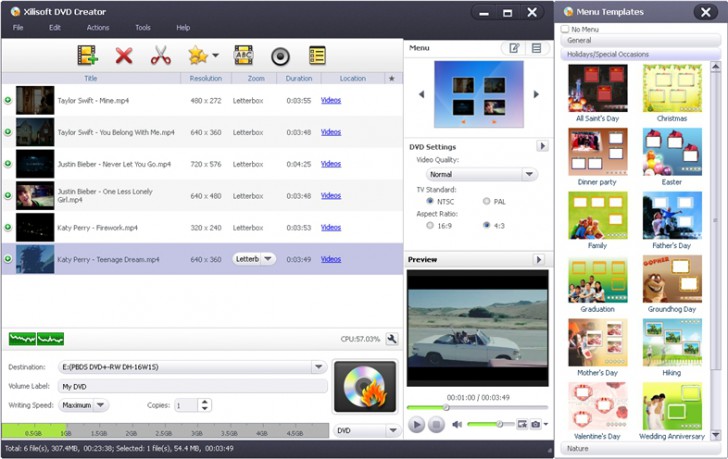 Xilisoft DVD Creator for Mac