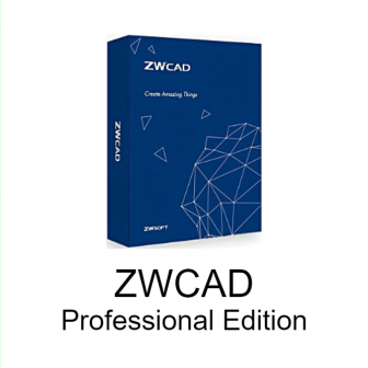 ZWCAD 2025 Professional Edition (โปรแกรมออกแบบ 3 มิติ ออกแบบวิศวกรรม 3D ในแบบ AutoCAD ในราคาถูก)