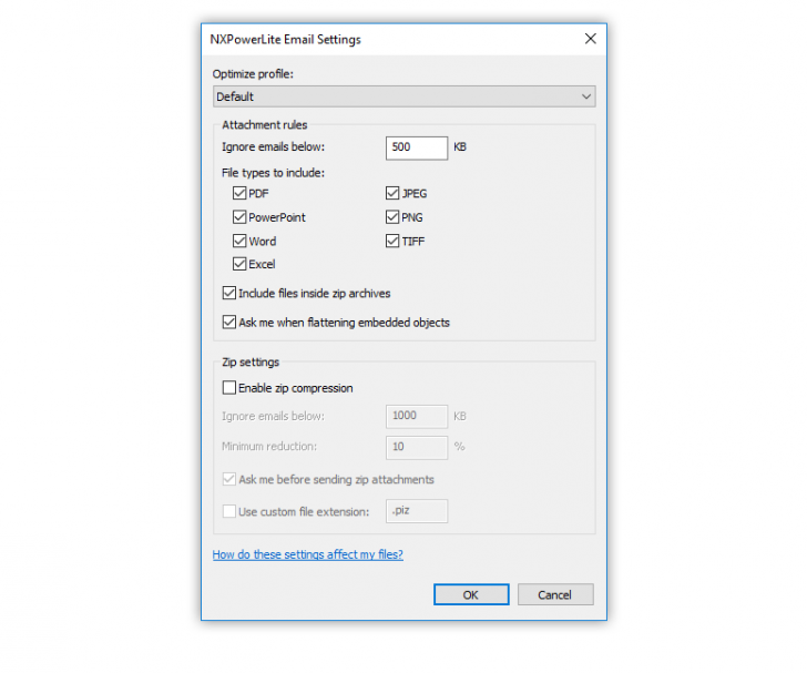 NXPowerLite Desktop for Windows