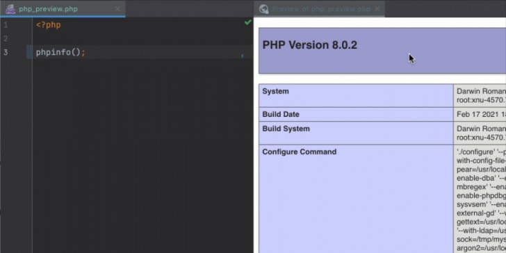 โปรแกรมรวมเครื่องมือสำหรับผู้พัฒนาภาษาพีเอชพี Jetbrains PhpStorm 2025