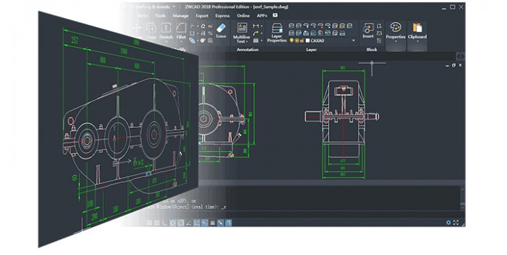 โปรแกรมออกแบบ 3 มิติ ZWCAD 2025 Professional Edition