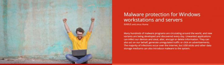 โปรแกรมแอนตี้ไวรัส IKARUS anti.virus