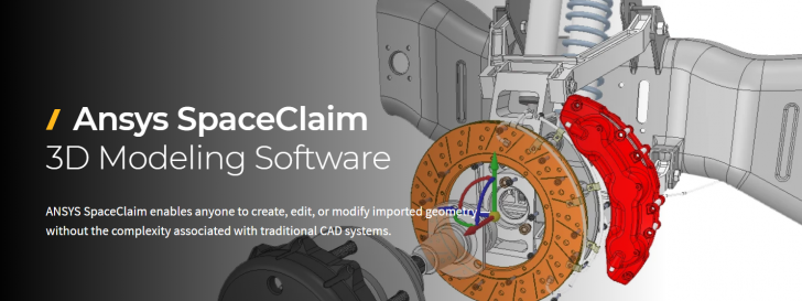 โปรแกรมออกแบบ 3 มิติ ANSYS SpaceClaim - Perpetual License