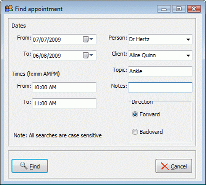 โปรแกรมจัดตารางนัดหมาย CyberMatrix Pro Schedule