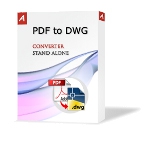 โปรแกรมแปลงไฟล์เอกสาร เป็นไฟล์เขียนแบบ AutoDWG PDF to DWG Converter