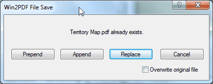 โปรแกรมจัดการไฟล์เอกสารพีดีเอฟ Win2PDF